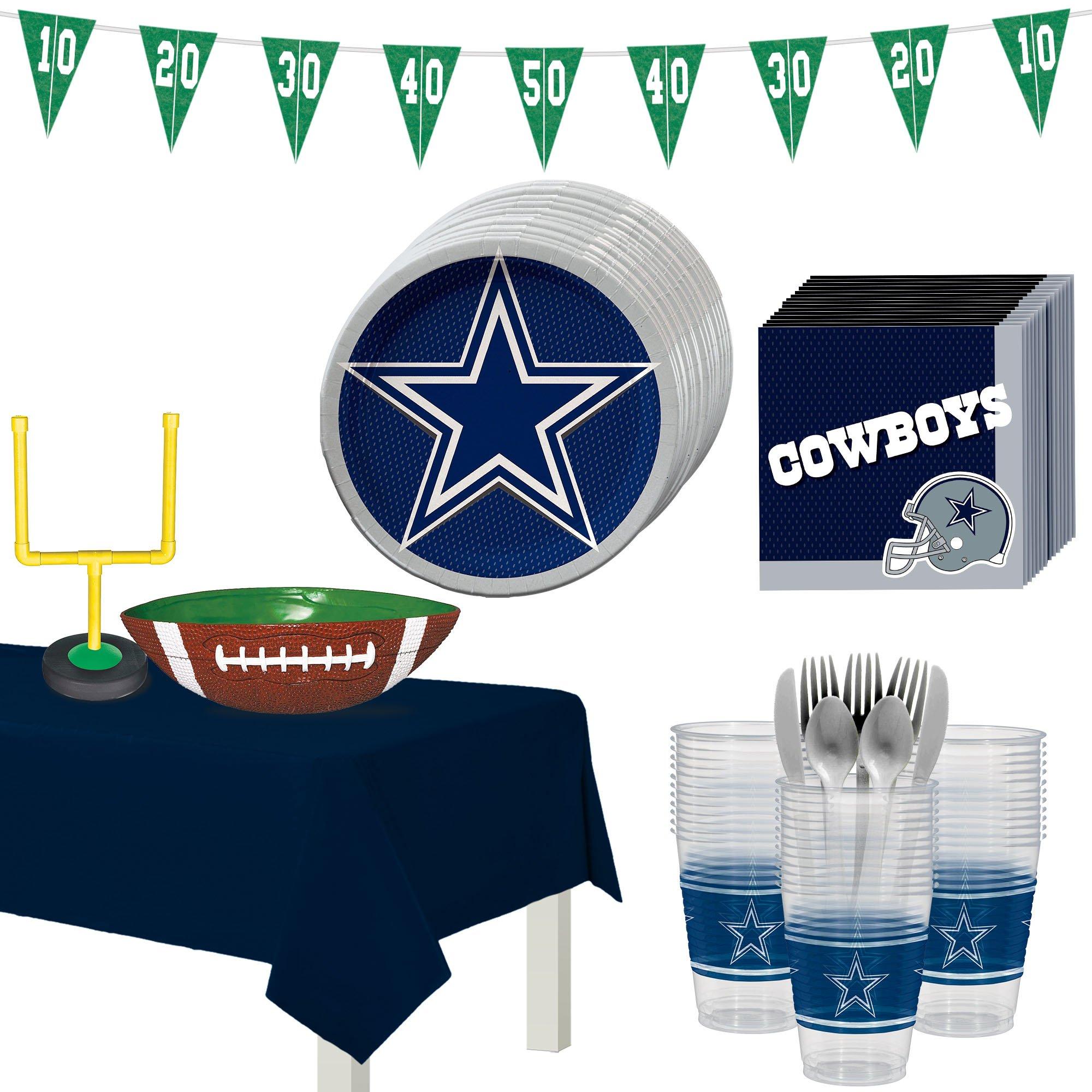 Dallas Cowboys Party Supplies Pack